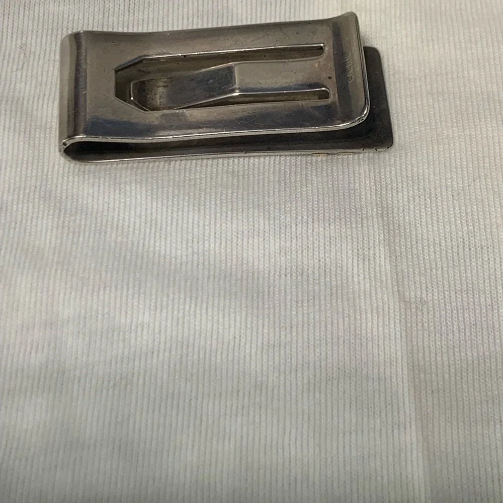 Money Clip Stainless Steel/14k Gold